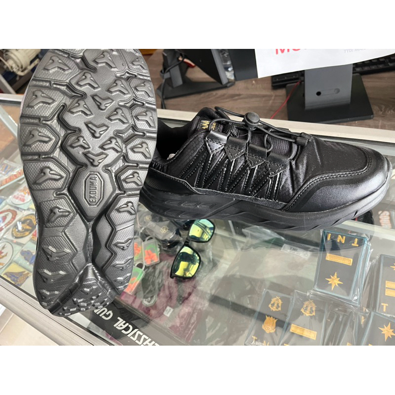SEPATU RUNNING EXDUMA SUPER BLACK SEPATU OLAHRAGA