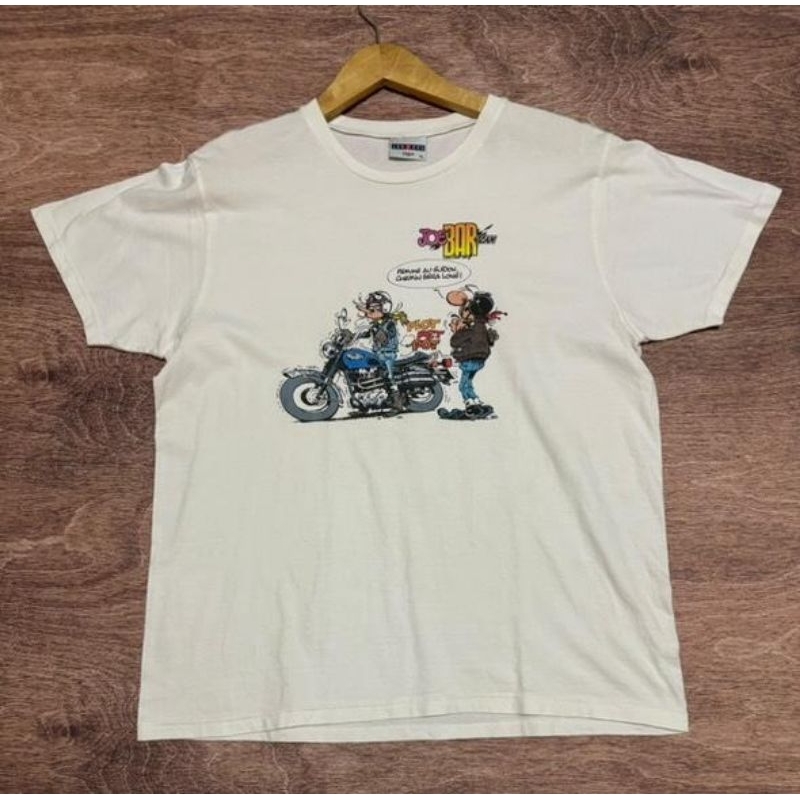 Kaos Vintage Art Joe Bar Tag Jerzees 90'