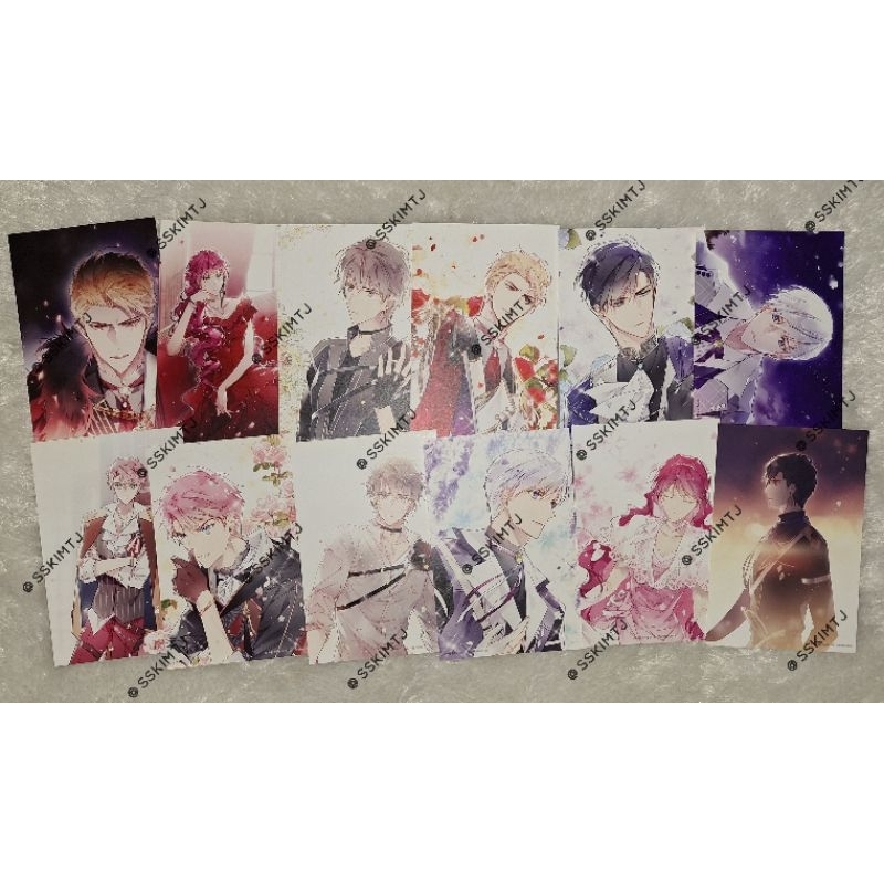 Villains Are Destined To Die POSTCARD SET