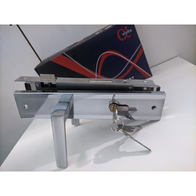 KUNCI PINTU 1 / GAGANG KUNCI PINTU 1 / 1SET KUNCI PINTU BESAR