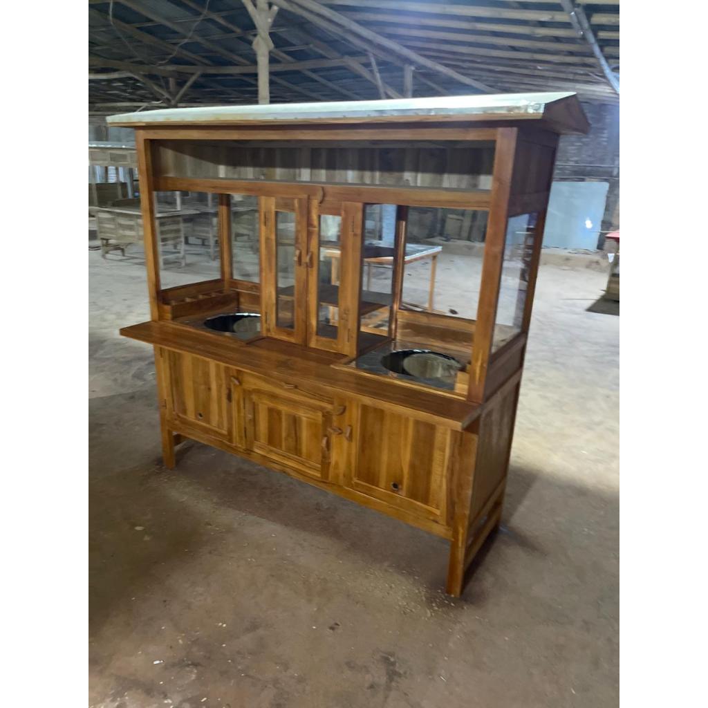 gerobak mie ayam bakso / gerobak bakso mie ayam