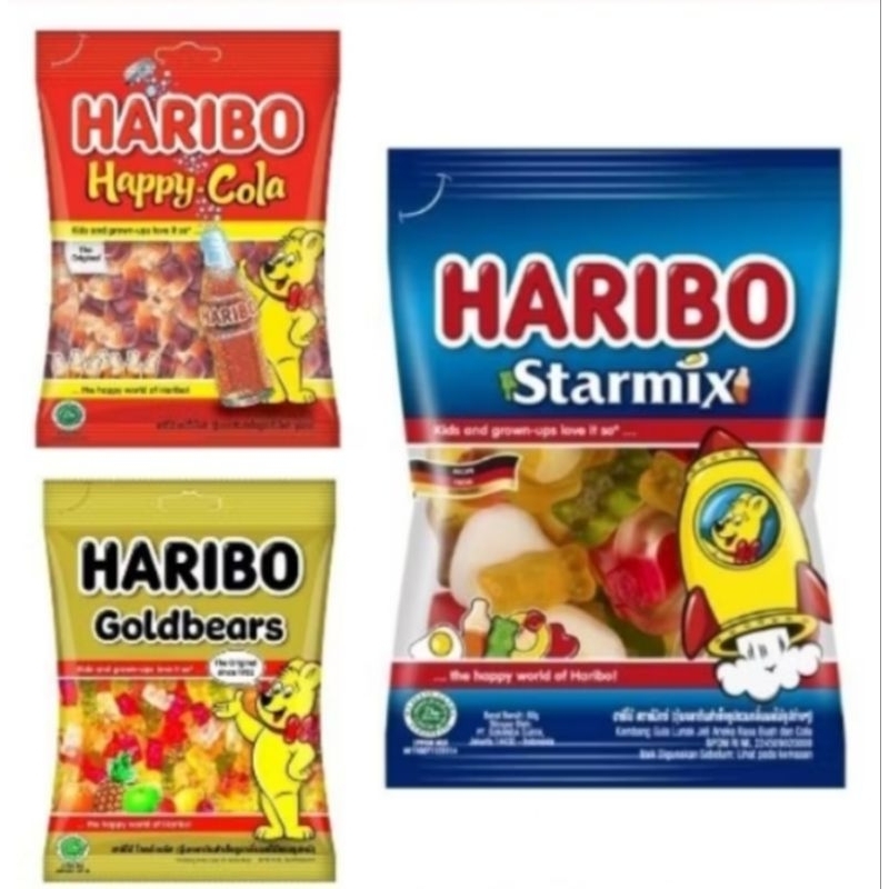 

Jelly Haribo Happy-Cola Jeli Haribo Starmix Jelly Haribo Goldbears Jeli Beruang Jelly Starmix Haribo Jelly Cola Haribo Jelly HALAL Jelly import Jerman