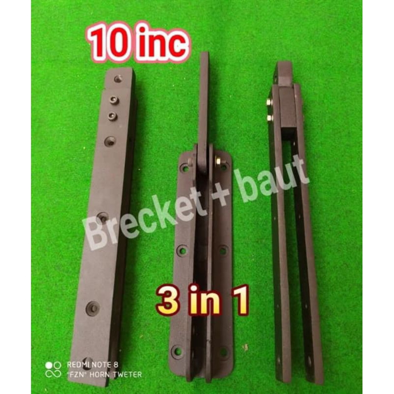 Brecket 10 inc 3 way line array Vera Almunium - Horn tweter driver twiter speaker