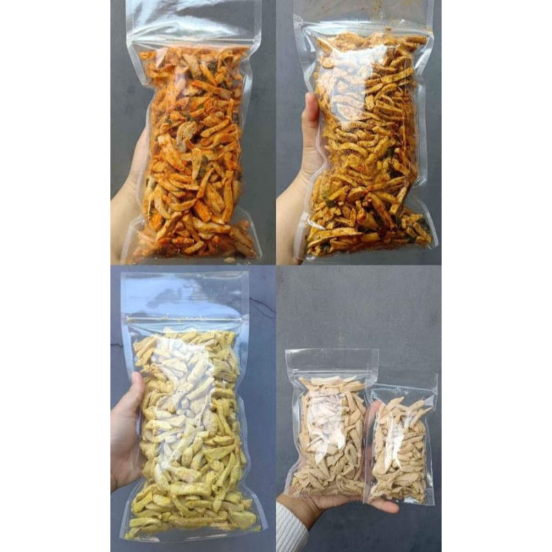 

Basreng pedas daun jeurk 500 gram