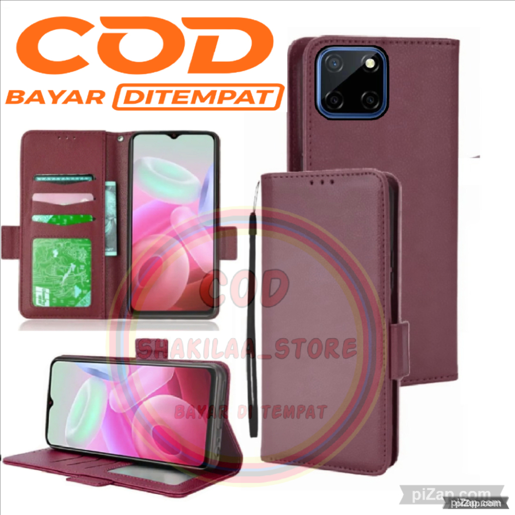 CASE HP INFINIX SMART 6 HD - CASING DOMPET-FLIP COVER LEATHER-SARUNG HP
