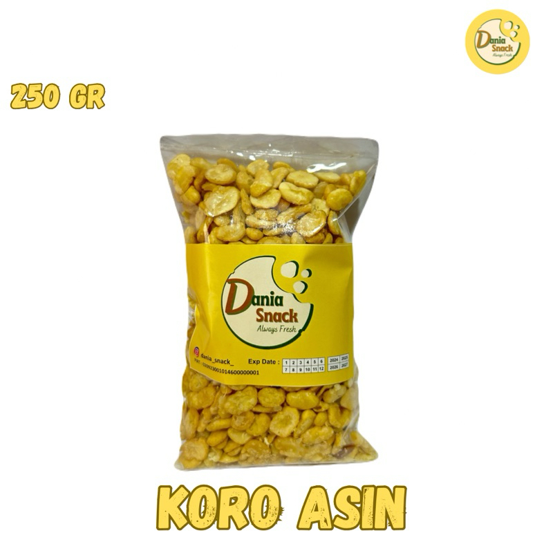 

SNACK/CEMILAN KORO ASIN [250gram] RENYAH GURIH