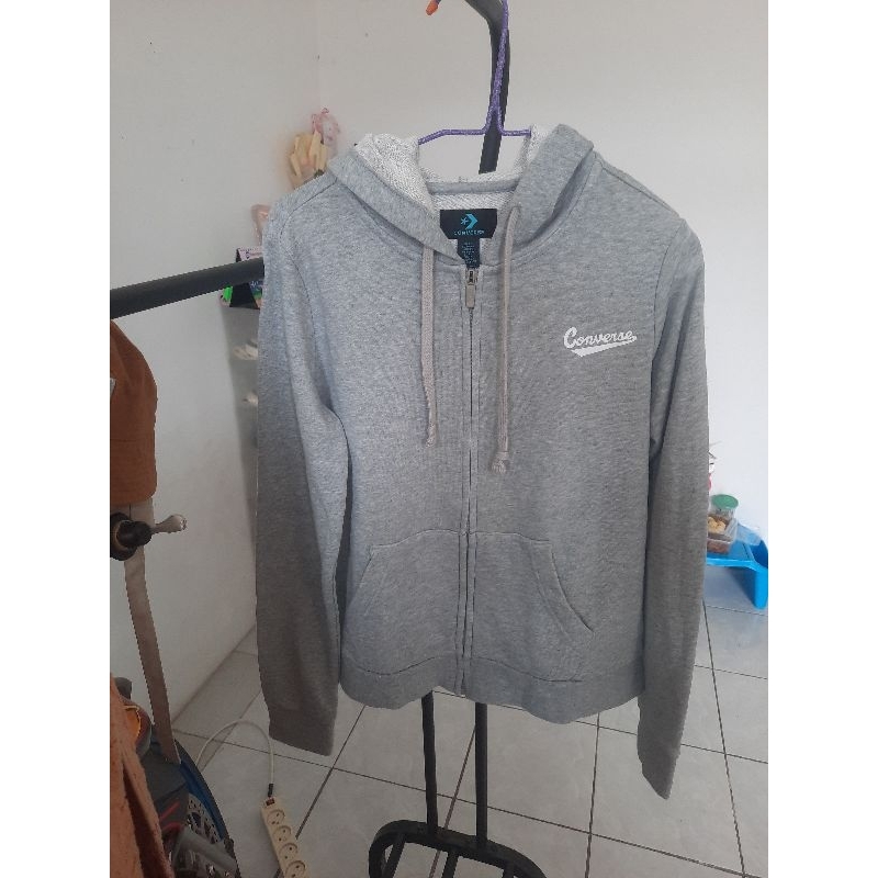 Converse Hoodie Women Grey