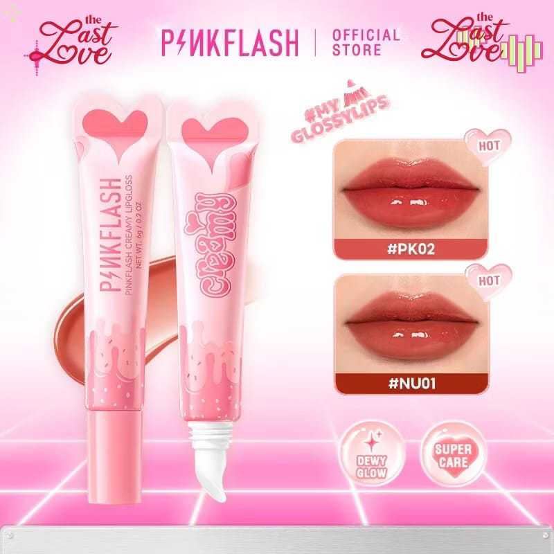 Last Love -  PINKFLASH Creamy Watery Glow Hydrating Lip Gloss