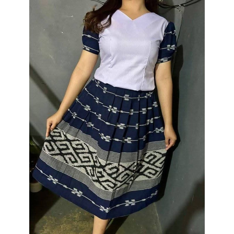 Baju Setelan Rok Tenun Jepara ( ATBM )