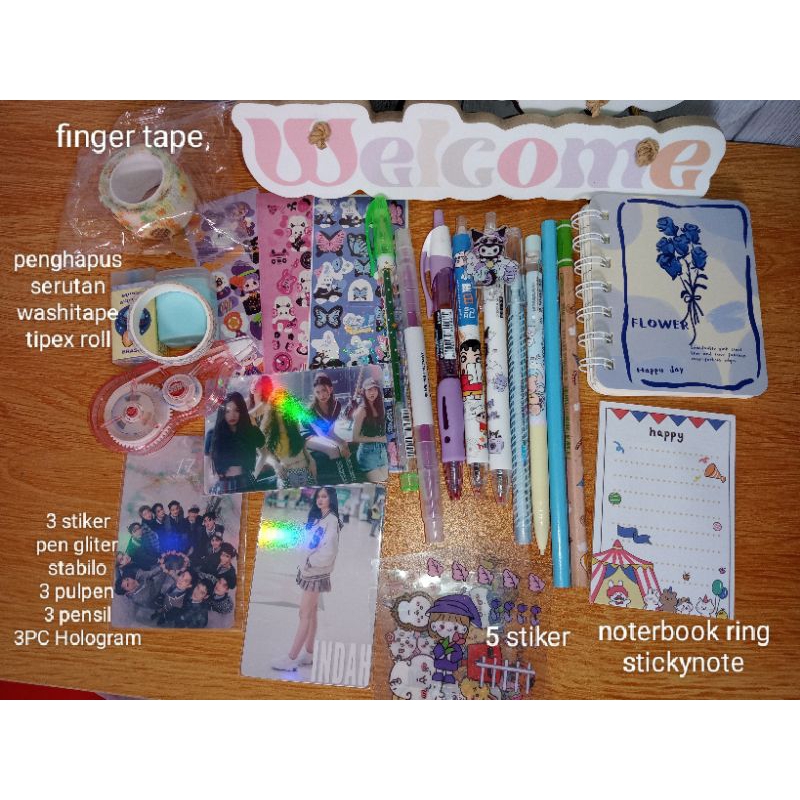 

SET ALAT TULIS/ GIFT BOX VIRAL/ HAMPERS/ HAMPERS ALAT TULIS/ KADO AESTETIC/ ATK AESTETIC