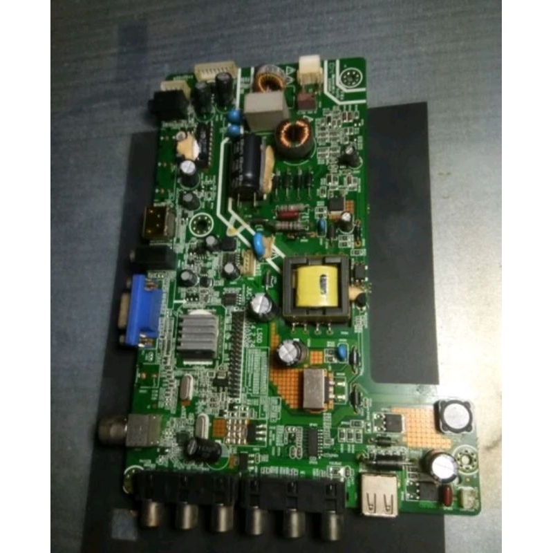 MAINBOARD MB MOBO MODUL MESIN TV CHANGHONG LED24D1000F LED24D1000 24D1000F 24D1000