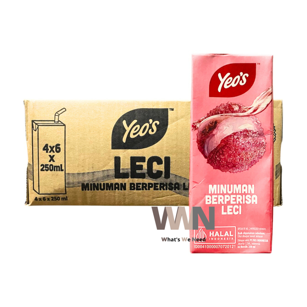 

Yeos Lychee 250ml (24pcs) - Yeo's Leci