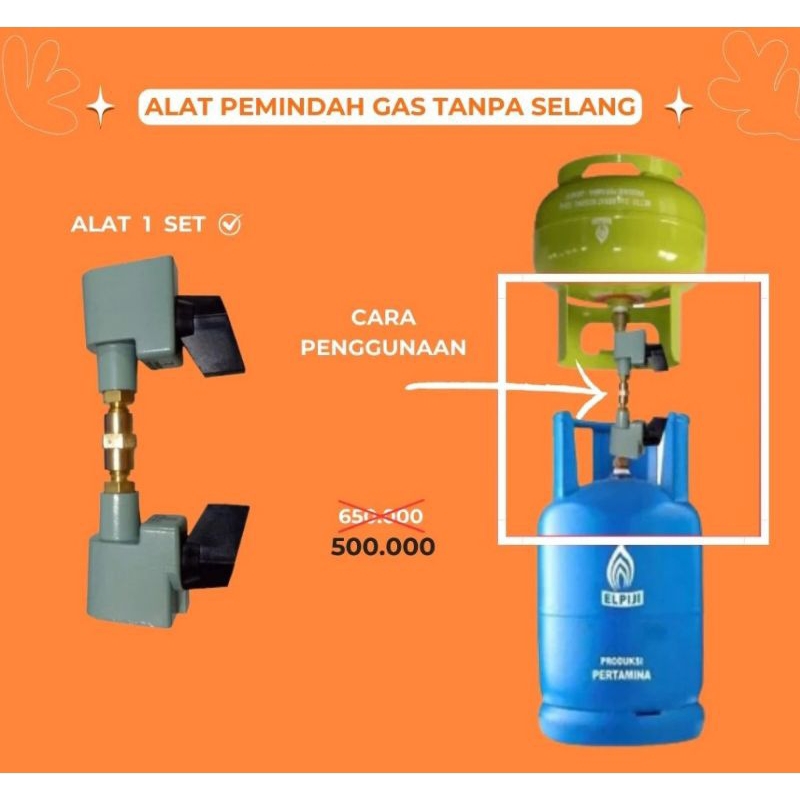 regulator pemindah gas sesama tabung lpg refill gas lpg 5kg 12kg 50kg isi ulang gas regulator transf