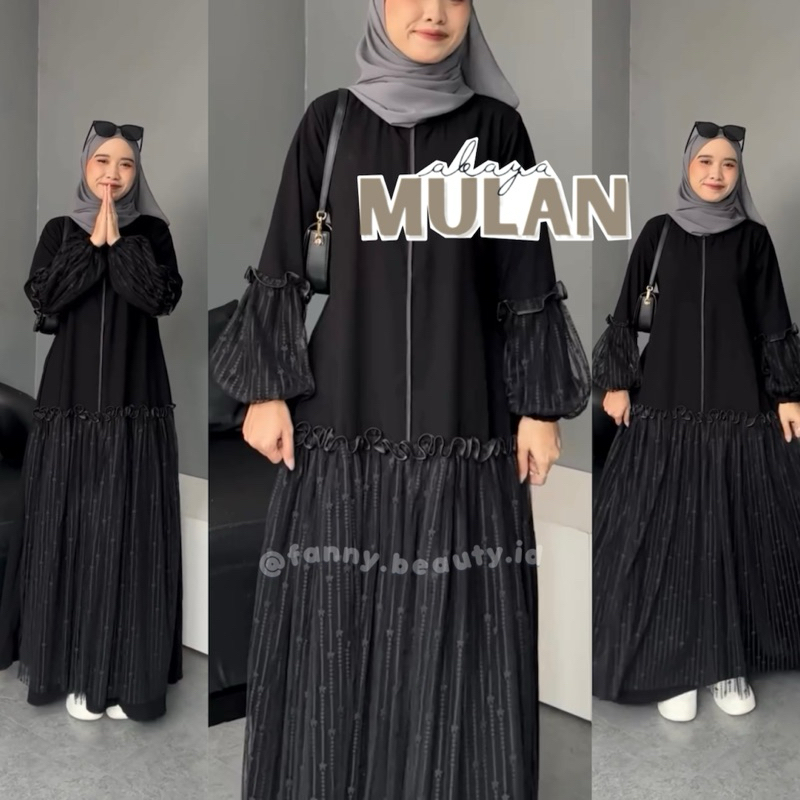 Mulan Brokat Abaya | by fanny.beauty.id