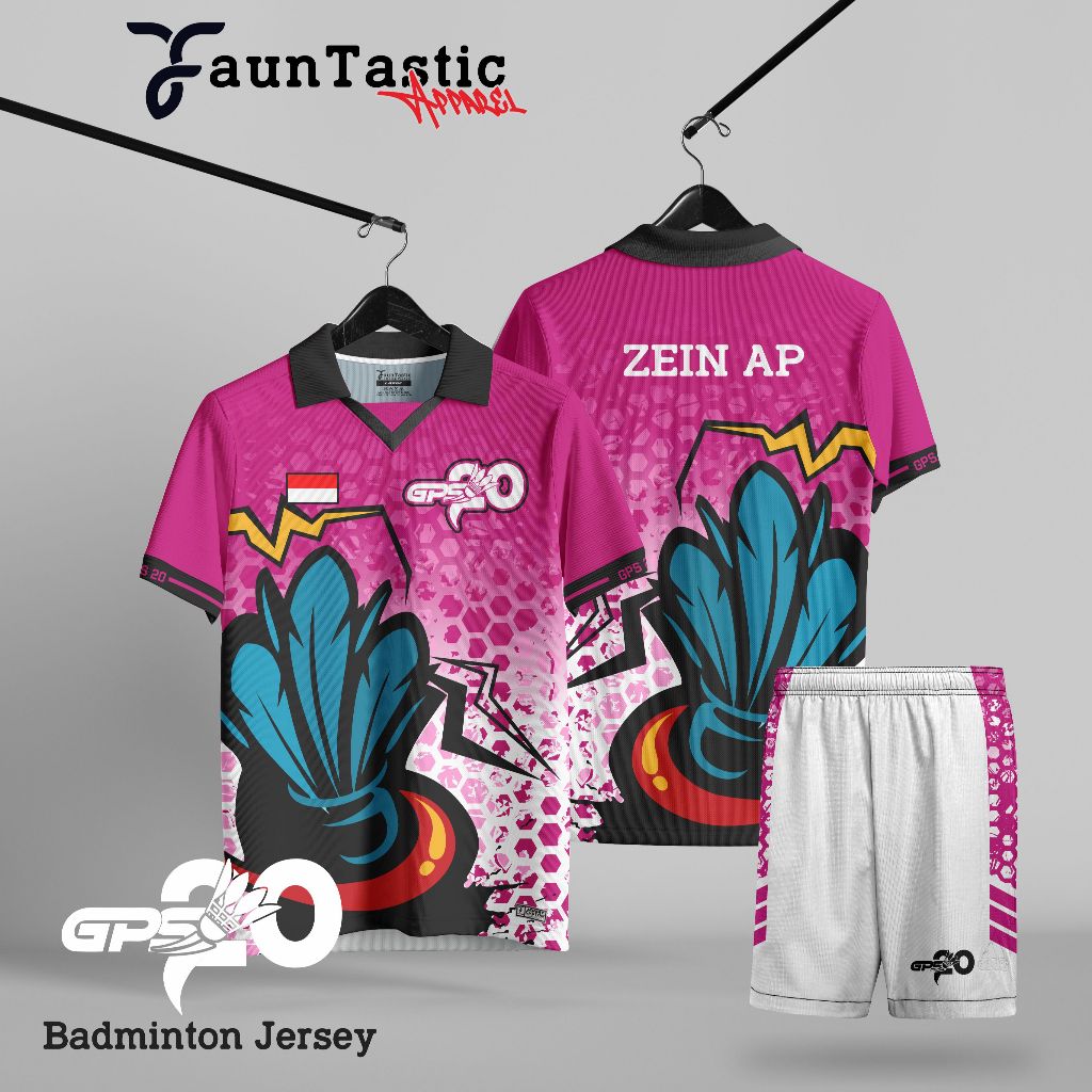 CUSTOM JERSEY BADMINTON SATUAN / TEAM || JERSEY CUSTOM | JERSEY FUTSAL | FREE DESIGN | JERSEY FULL P