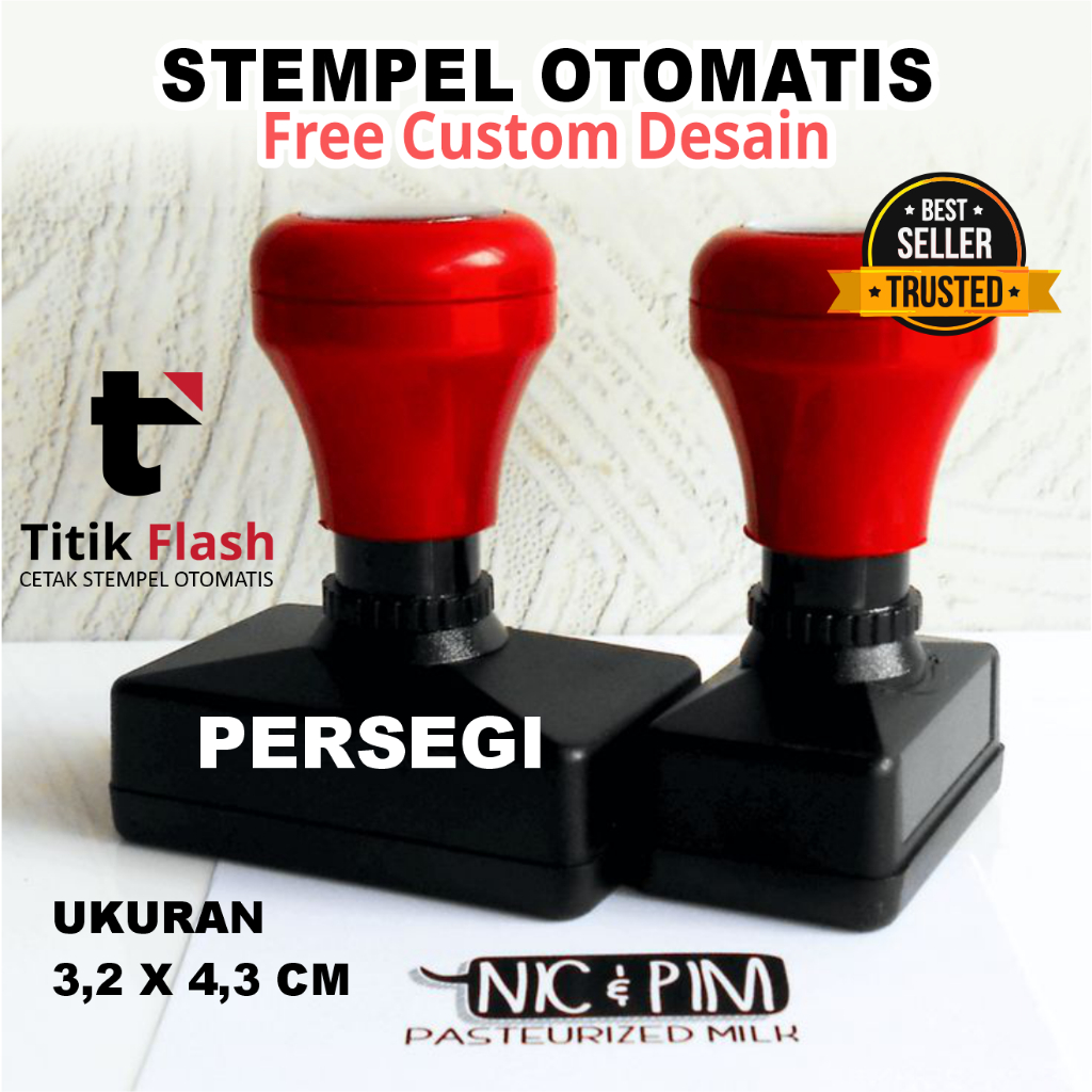 

PROMO STEMPEL FLASH UKURAN 3,2 X 5,5 CM