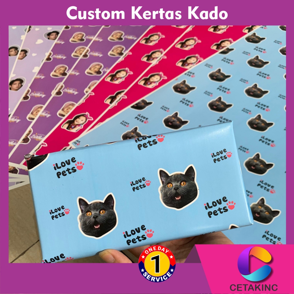 

Cetakinc - Custom Kertas Kado Gambar Suka-Suka Desain Sendiri