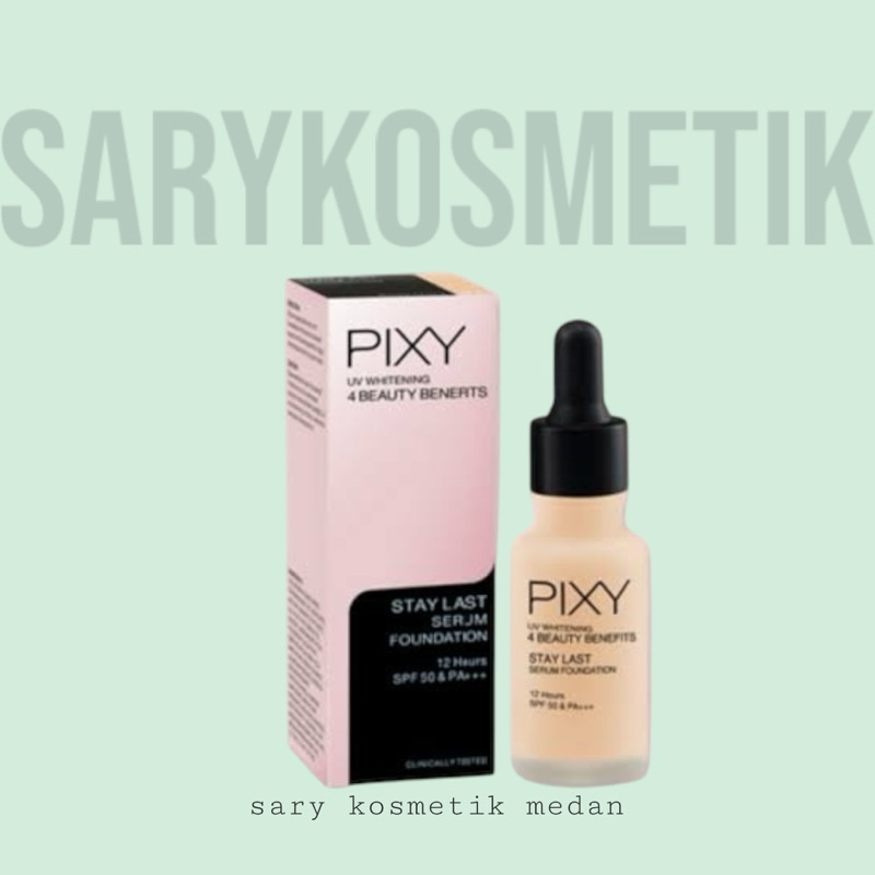 PIXY LAST SERUM FOUNDATION BEAUTY BENEFIR - PIXY FOUNDATION CAIR SPF 50 & PA+++
