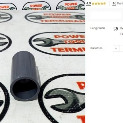 

Sock Sambungan Pipa 1/2" inch