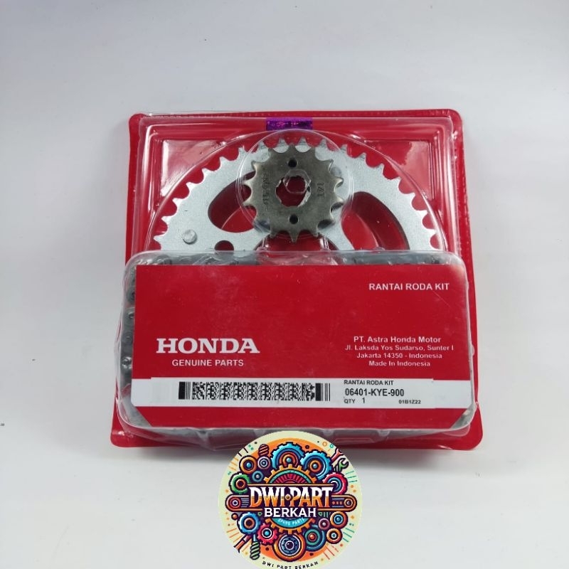 GEAR SET KYE MEGAPRO, VERZA, CBR 150 GEAR SET MEGAPRO KYE