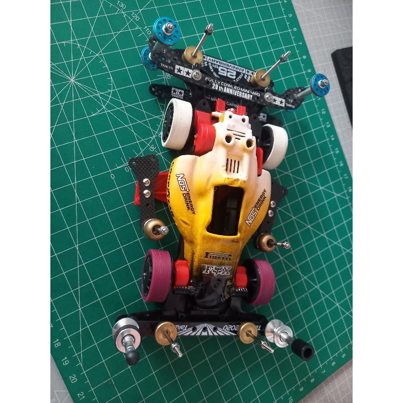 Tamiya Side Damper Bmax Chassis Super 2 Carbon RTR