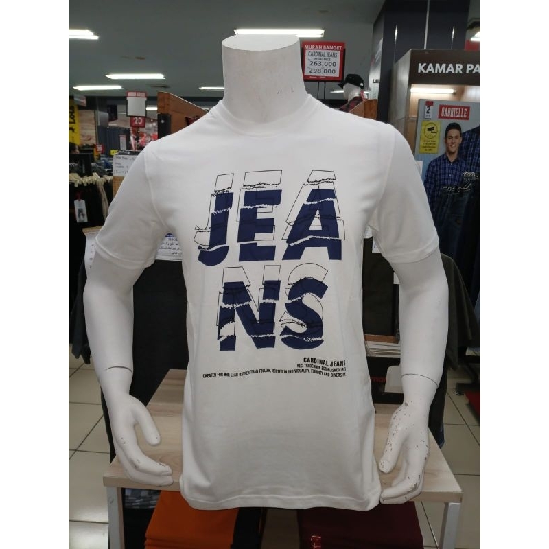 KAOS CARDINAL JEANA TERBARU PUTIH