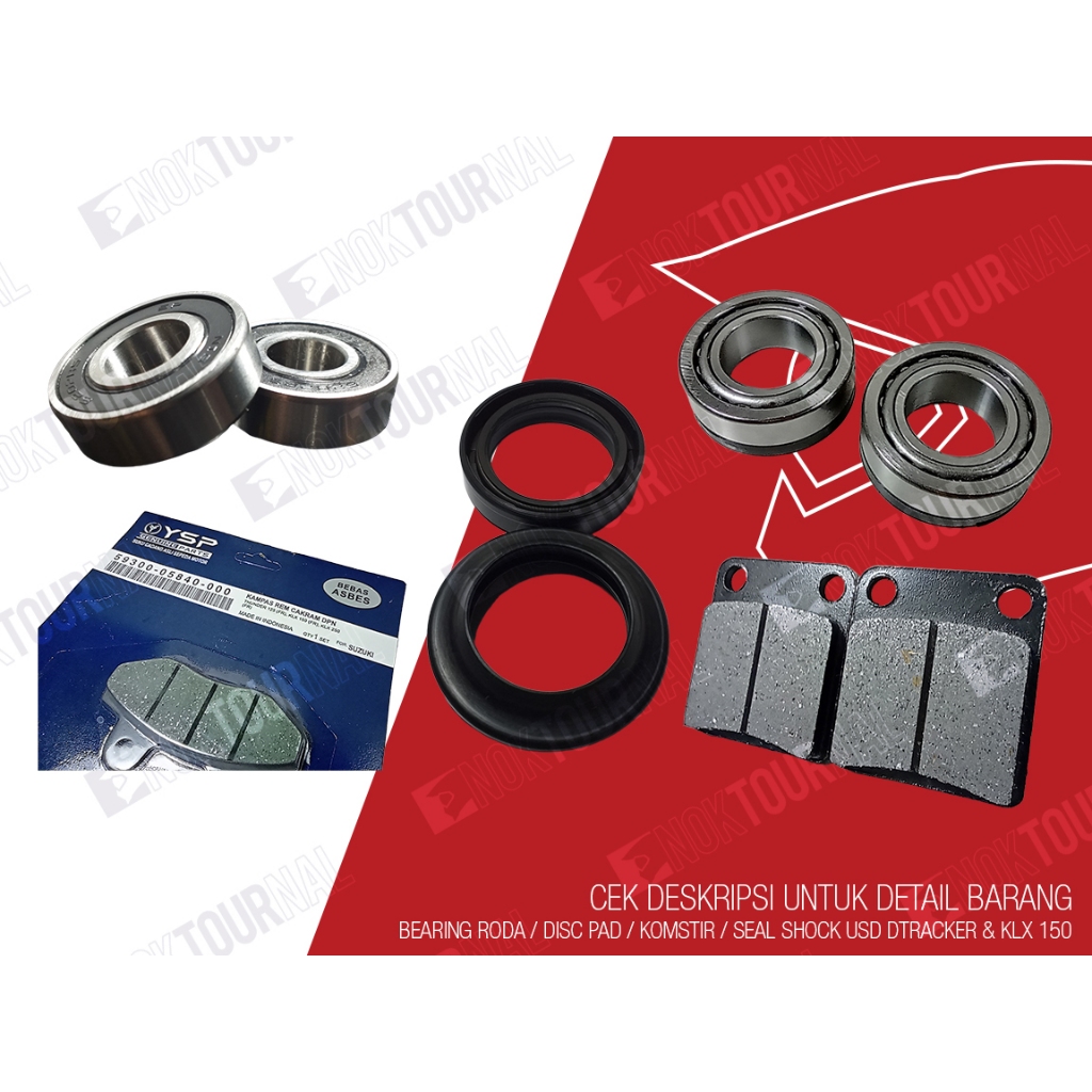 Seal Debu & Seal Oli Shock Depan USD Dtracker Lama Old New KLX 150 BF SE SM