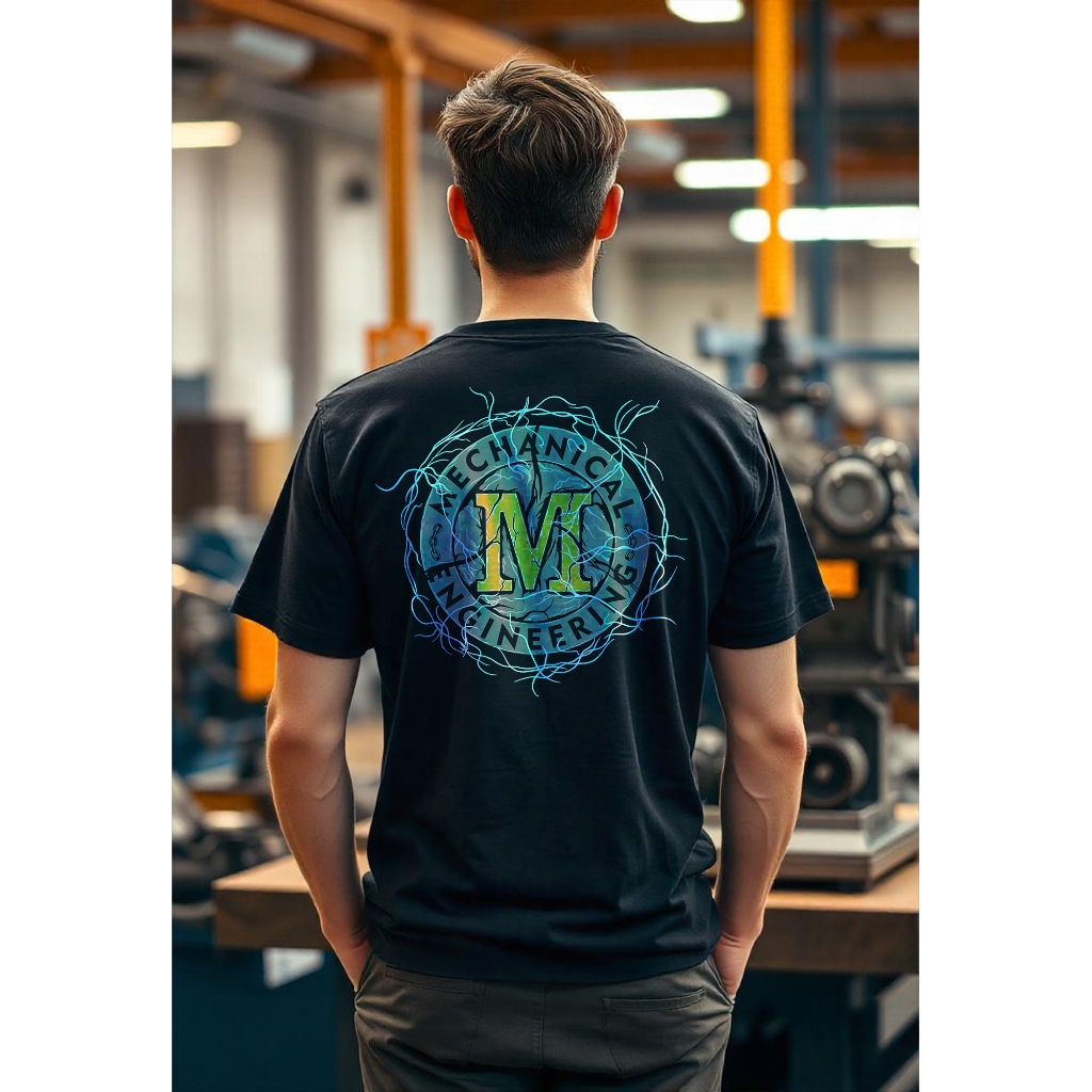 Kaos MECHANICAL ENGINEERING | Kaos M Solver | Tshirt Teknik Mesin | Baju MEKANIK