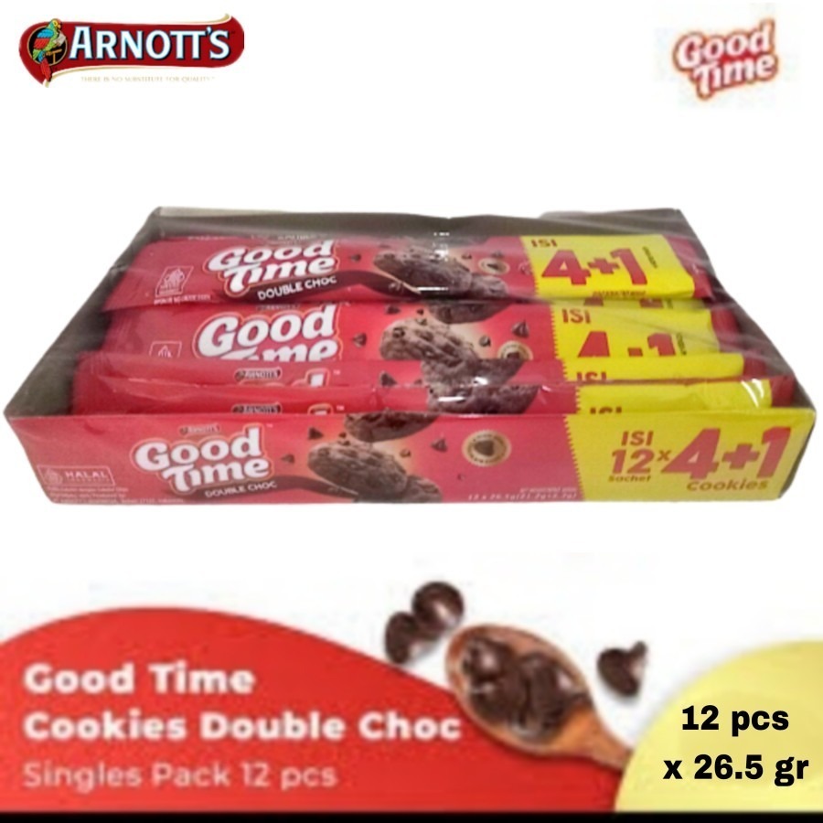 

GOOD TIME Double Choc isi 4+1 (Per Box isi 12pcs)