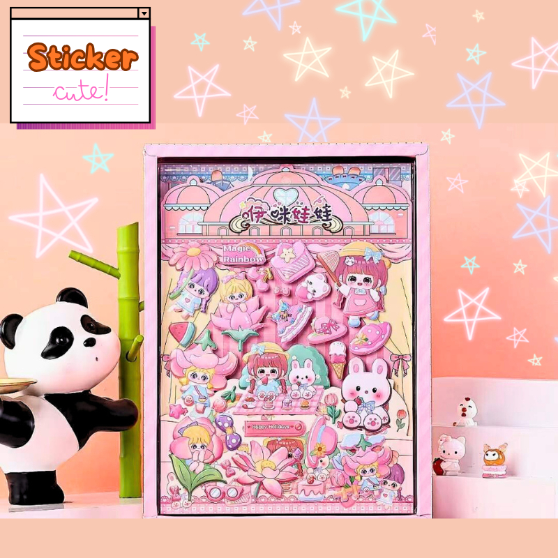 

TERMURAH STIKER DIY BP-BPAN MOTIF GIRLY / STIKER ANAK ANAK LUCU / STIKER JOURNALING IDEAS