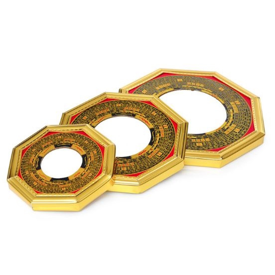 Ba Gua Patkua Cermin Stainless Cembung Cekung Fengshui Lopan Yinyang Patkua Fengshui