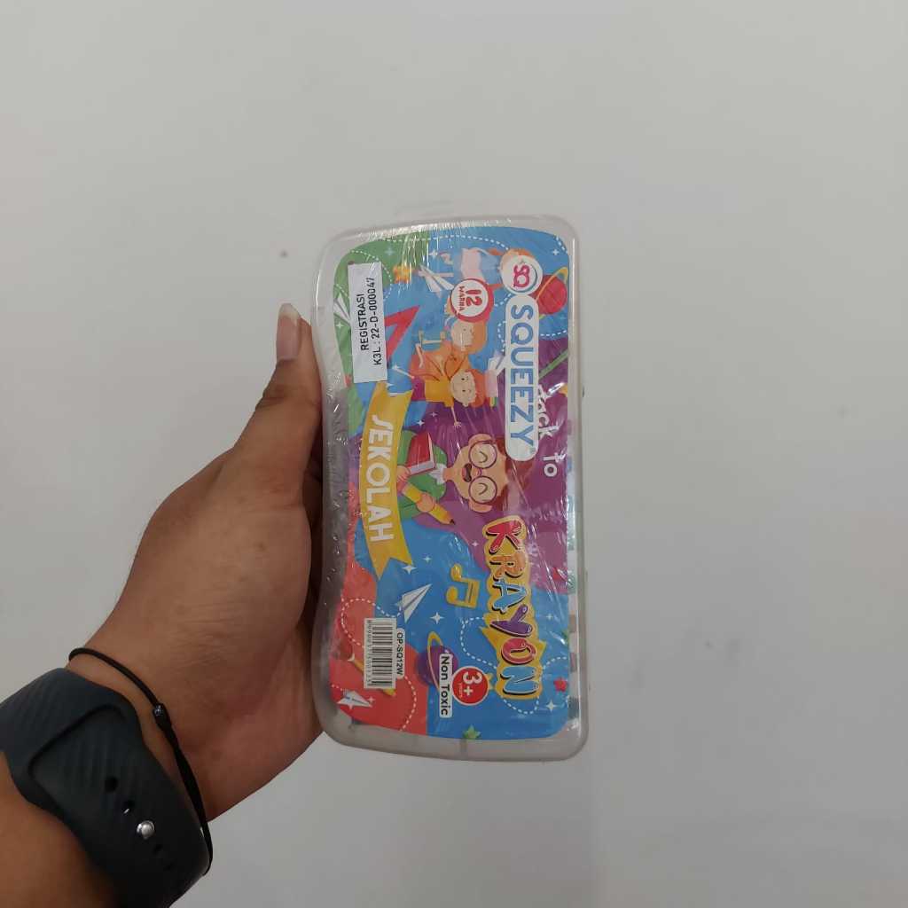 

Crayon Squeezy 12 Warna Murah Dstock Toko
