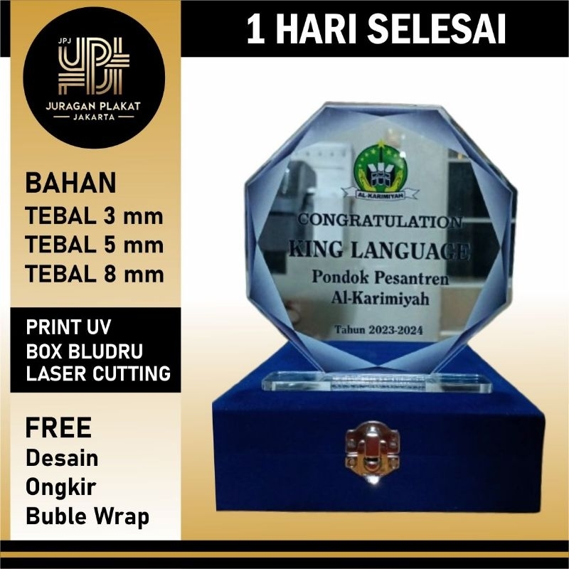 BISA COD #PlakatAkrilik#PlakatAkrilikCustom#SouvenirUnik#HadiahEksklusif#KadoUnik#PlakatMurah#Plakat