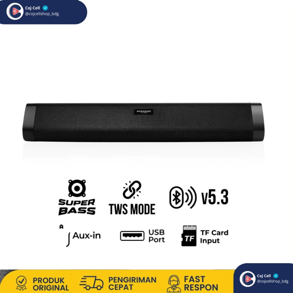 Minimo SL03 Soundbar Bluetooth Speaker By REXI