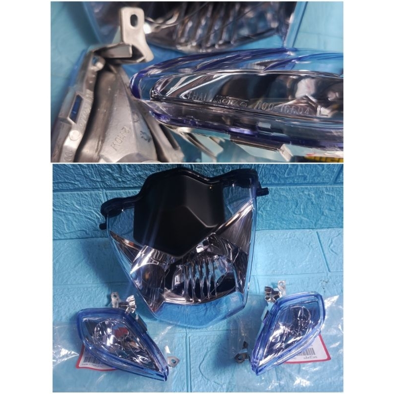 headlamp reflektor lampu karisma Thailand/reflektor wave 125 R original Honda Thailand/wave bagol 12