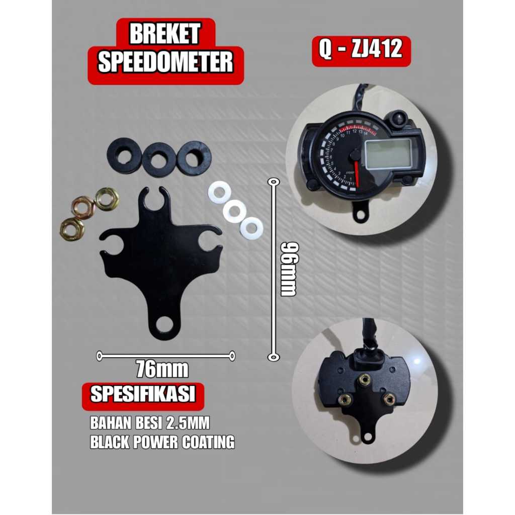 Breket Dudukan Speedometer Koso KTM RX2N RX3N BABON Universal