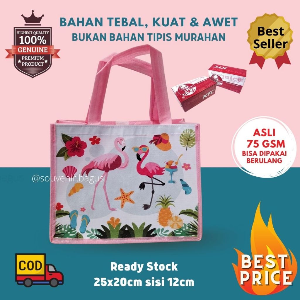 

Tas Souvenir Ultah Flamingo Animal Tas Souvenir Ulang Tahun Bangau Summer Hawaii