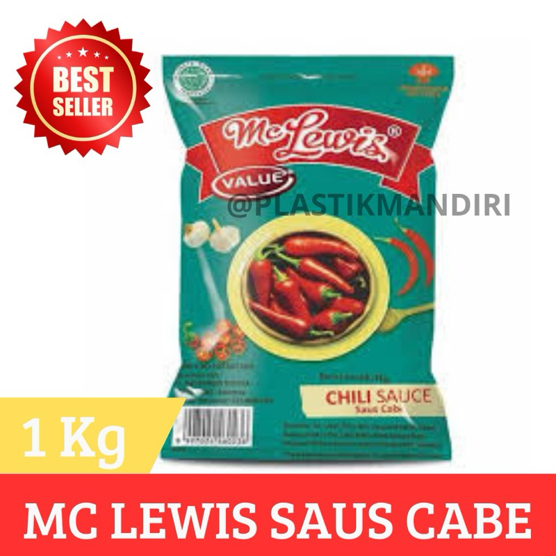 

Mc Lewis Saus Cabe Chili Sauce 1 Kg