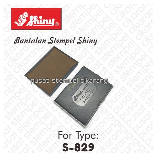 

Bantalan Stempel Shiny Type S-829 / Tanpa Warna