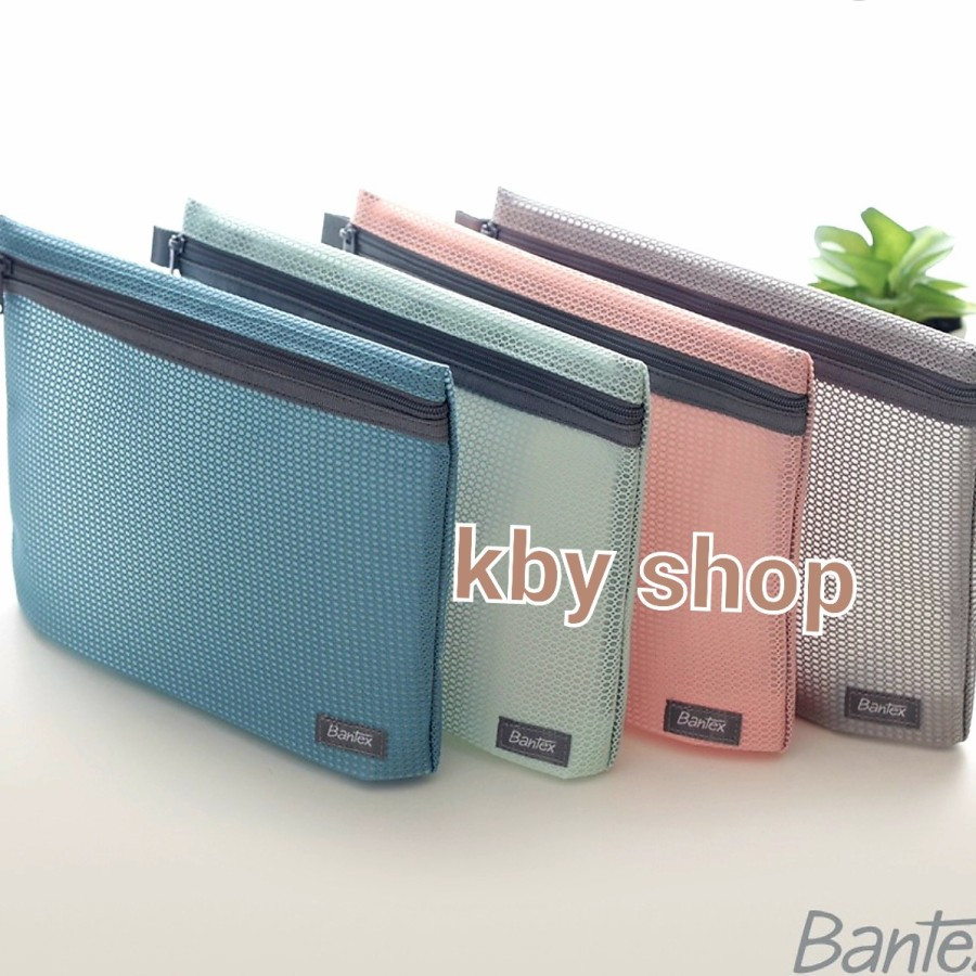 

Zipper Storage Pouch Bantex berkualitas premium 8107