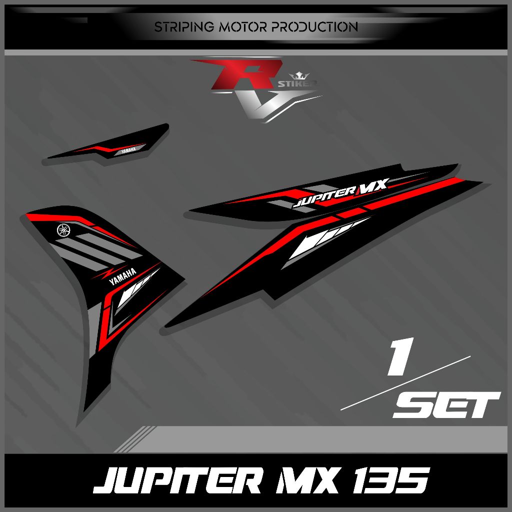 STRIPING JUPITER MX NEW 135/STIKER VARIASI MX NEW/STRIPING JUPITER MX 135 GRAFIS KEREN TERBARU