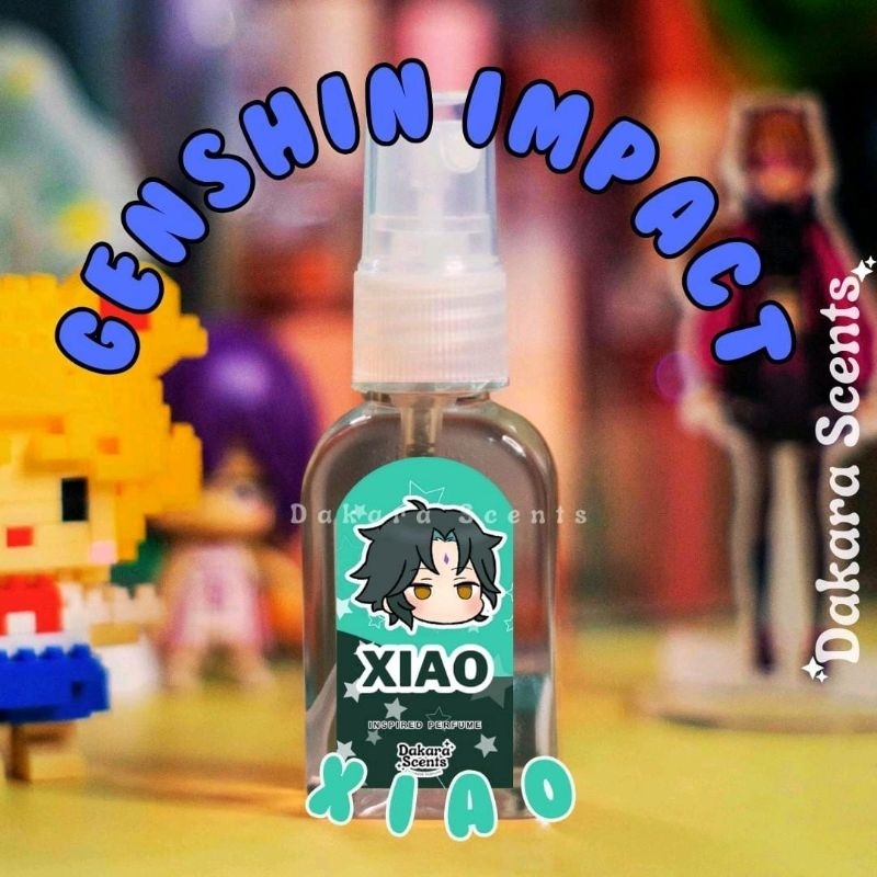 [BELI 1 GRATIS BANYAK] Parfum Wibu Genshin Impact Series Menarik / anime / wibu / childe / klee / ra