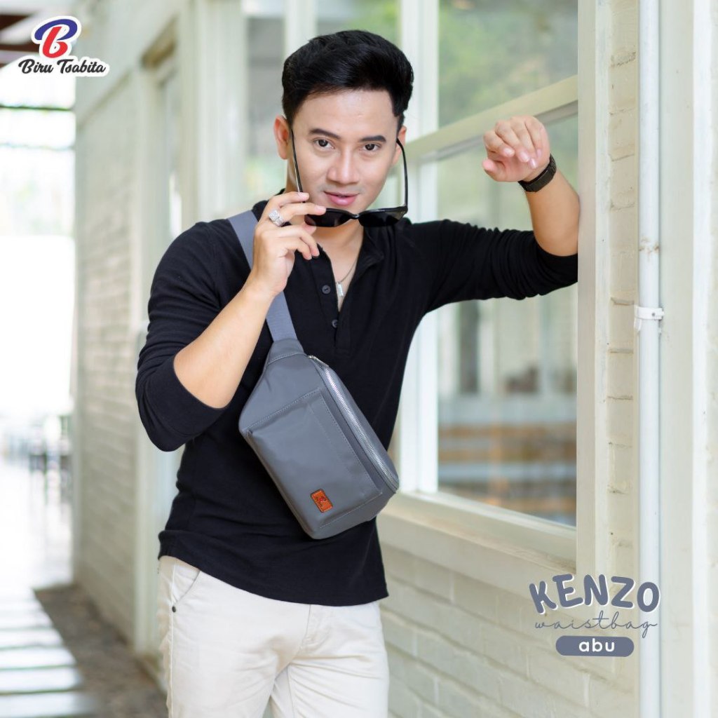WAISTBAG PRIA KEKINIAN KENZO BAG BY BIRU TSABITA COD
