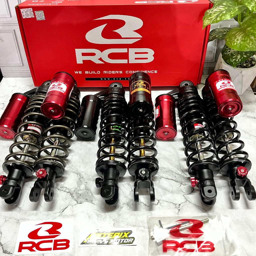 Shock Belakang RCB ABSORBER Singel Click N Max 330mm Series MB-2+ Untuk N Max Old,PCX150,PCX160 ORIG
