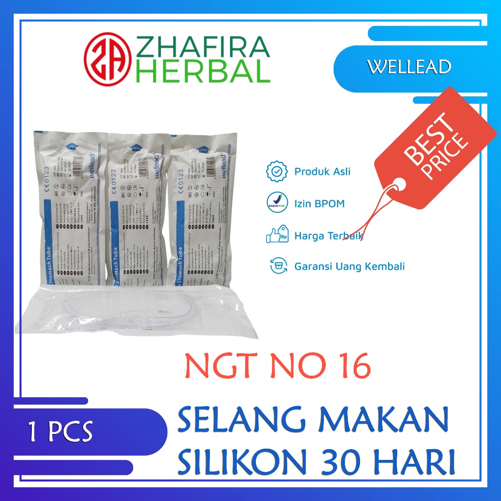 SELANG MAKAN SILIKON NO 16 30 HARI / NGT 16 / SILICON 16 WELLEAD
