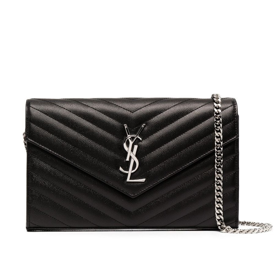 YSL Saint Laurent WOC 19cm Black SHW
