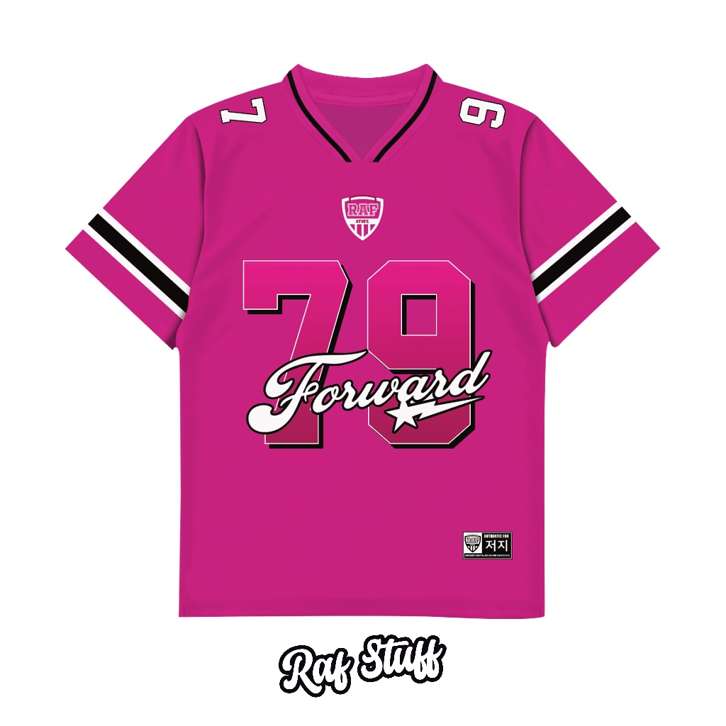 FWRD 79 Baju Kaos Jersey / Jersey Wanita / Streetwear / Oversize / Vintage / Musik / Retro / Boxy Fi