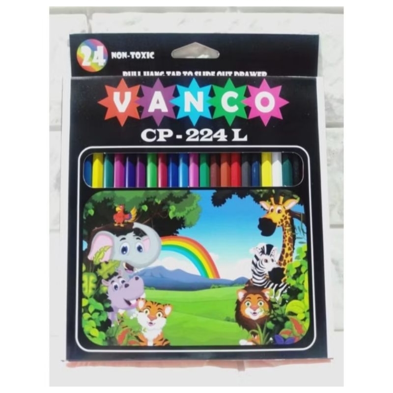 

PENSIL WARNA PANJANG ISI 24 WARNA NON TOXIC