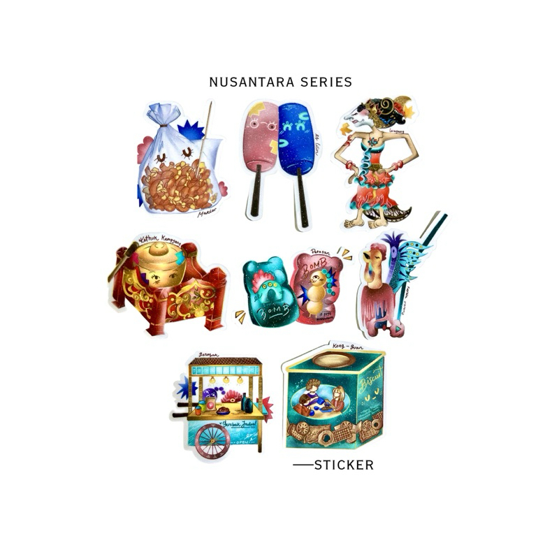 

STICKER NUSANTARA SERIES