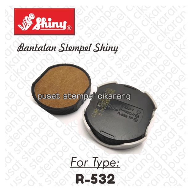 

Bantalan Stempel Shiny Type R-532 / Tanpa Warna